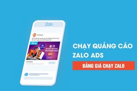 Bảng giá chạy quảng cáo Zalo